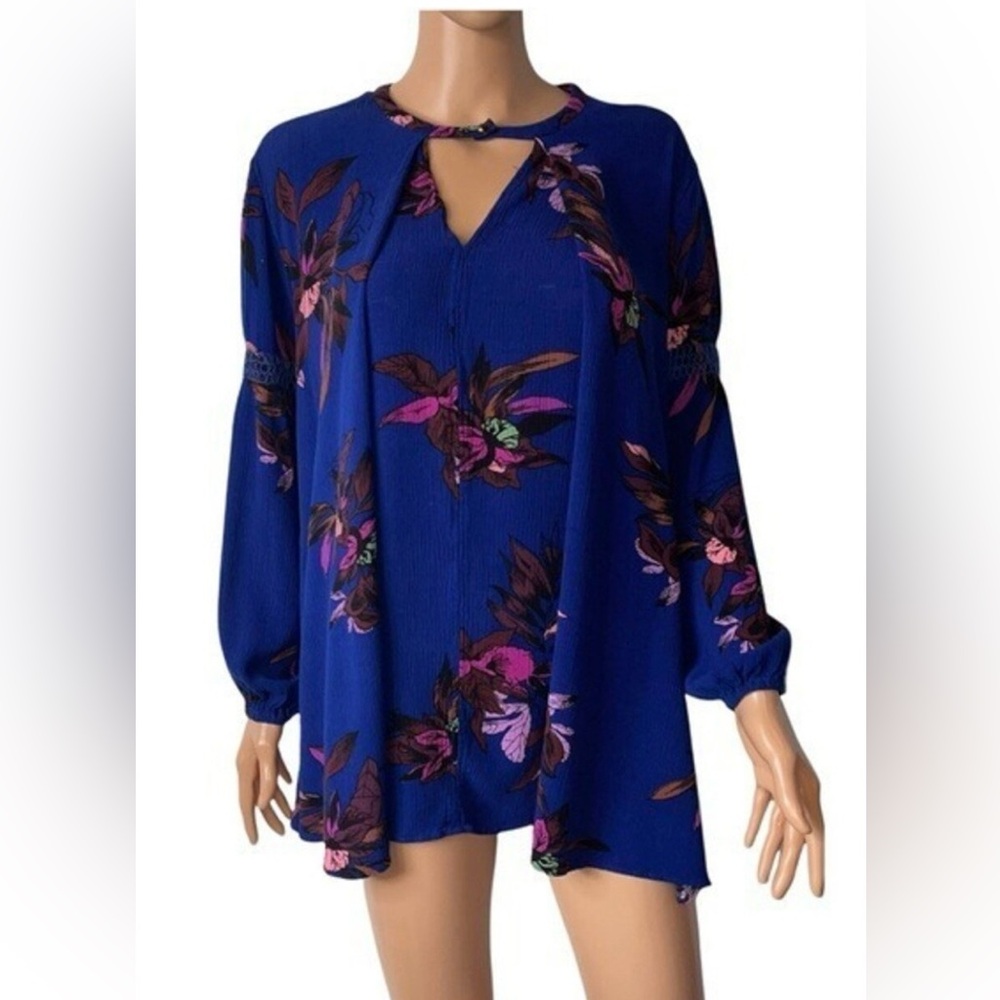 Free People Electric Orchid Swing Tunic